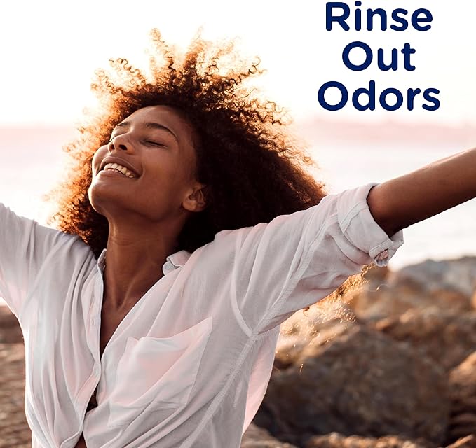 Downy Rinse Laundry Odor Remover, Spring Breeze Scent, 48 FL OZ, Fabric Softener and Laundry Odor Removal Rinse
