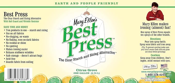 Mary Ellen's Best Press Refills 1 Gallon-Citrus
