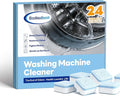 Washing Machine Cleaner Tablets - 24 Count, Deep Cleaning Descaler for Front & Top Load Washers | Removes Odor & Residue | Easy-to-Use Cleaning Tabs for Monthly Maintenance