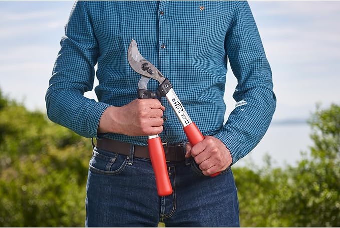 FELCO F211-40 Swiss Made Loppers for Gardening – 16" Lightweight Precision Loppers for Tree Trimming | Tree Branch Cutters | Tree Trimmer Tool with Curved Bypass Blade | I-Beam Handles | Landscape