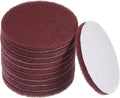 HARFINGTON 10pcs Drill Power Brush 5 inch Tile Scrubber Scouring Pads 800 Grit for Bathroom Kitchen Household Cleaning