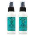 Cold Iron Wrinkle Release Spray for Clothes. Atlas Travel Size 3 fl oz/89 ml. Light Summery Scent. Ironing Alternative. Spray, Smooth, Hang.