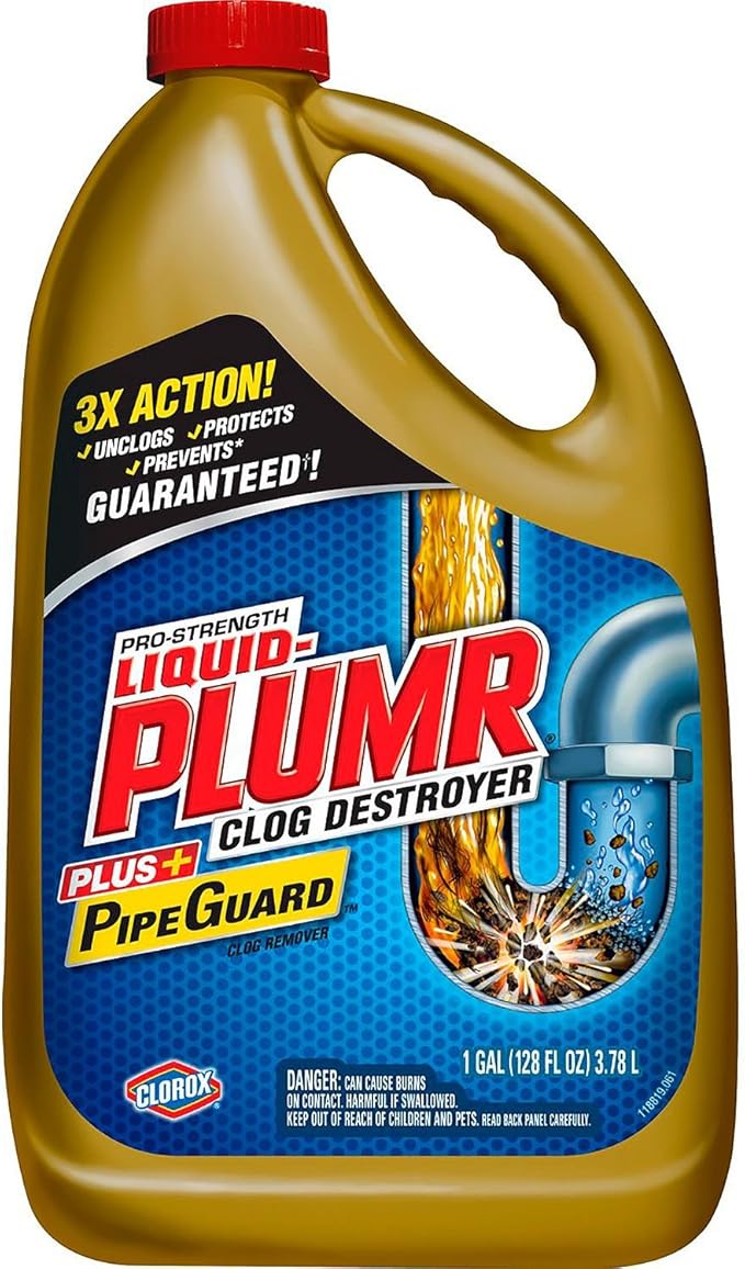 Liquid-Plumr Full Clog Destroyer 2 x 128 oz.