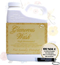 Worldwide Nutrition Bundle Compatible with Tyler Candle Company Glamorous Wash High Maintenance Scent Fine Laundry Liquid Detergent - Hand and Machine Washable - 16 oz, 454-gram Container w/Keychain