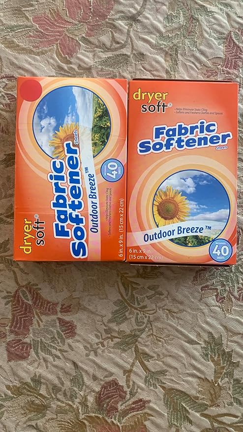 Dryer Soft Fabric Softener Outdoor Breeze (2 Pack)