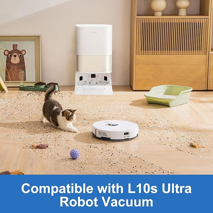 Floor Cleaning Solution Compatible with Dreame Cleaning Solution, Multi-Surface Original Flavor L10 Ultra Detergent, Compatible with L10s Ultra Robot Vacuum (10.52 Fl Oz) (1 Bottle)