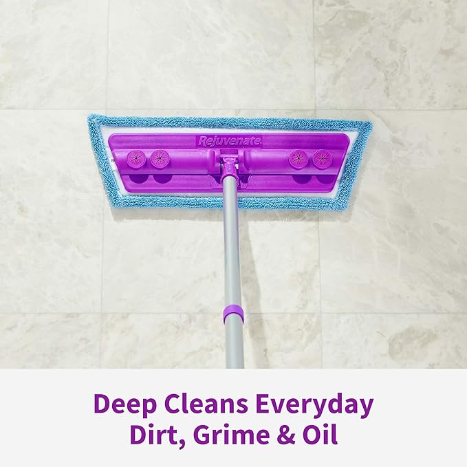 Rejuvenate Luxury Vinyl Floor Cleaner Gently Cleans And Revitalizes Luxury Vinyl Floors, 32 Ounces