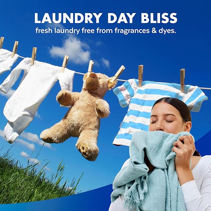 Lysol Laundry Sanitizer Additive, Free & Clear, Free from Fragrance and Dyes, 0% Bleach Laundry Sanitizer, Bacteria-causing Laundry Odor Eliminator, Unscented, 90 Fl Oz (Pack of 1) - Package May Vary
