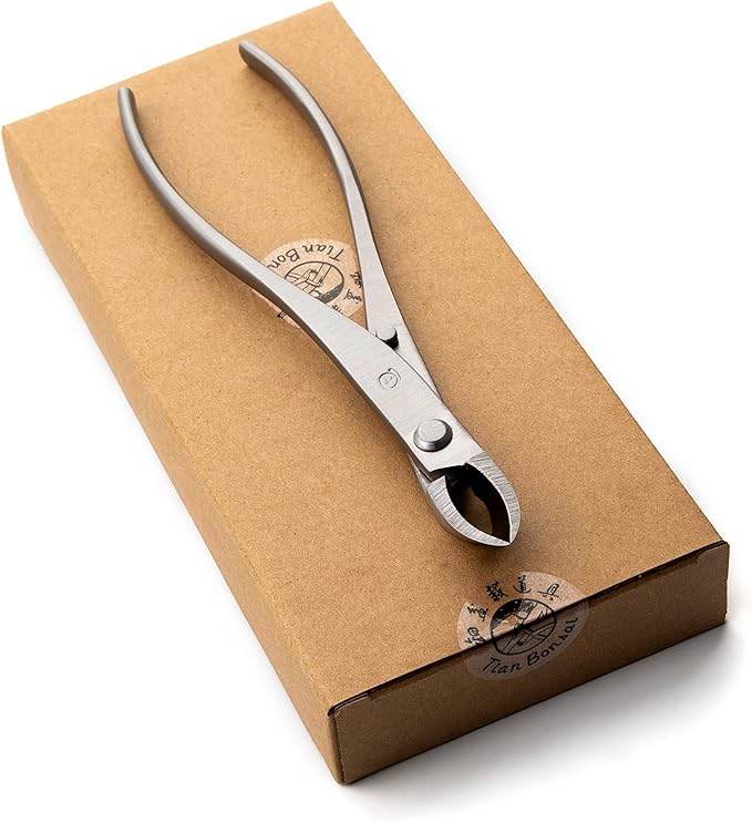 TianBonsai 185 mm Narrow Edge Branch Cutter Straight Edge Bonsai Tools