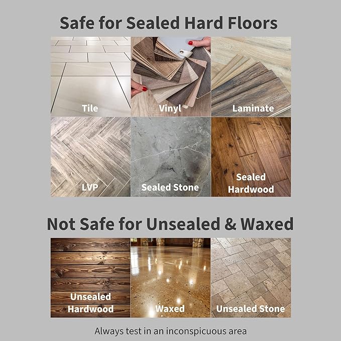 Lapew Sage & Stone Scented Mop Soap - Luxury Floor Cleaner Concentrate for Mopping Tile, Laminate, Vinyl & Hardwood | Streak-Free, Low-Foam | 36 oz