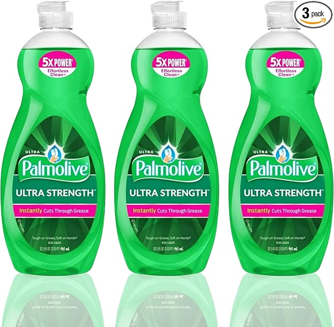 Palmolive Ultra Strength Dish Soap - 10 oz (Pack of 3)
