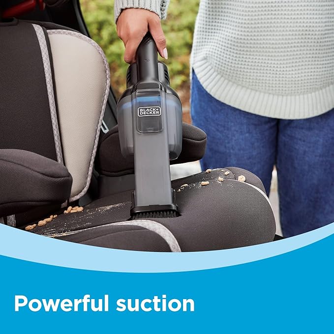 BLACK+DECKER dustbuster Blast Cordless Handheld Vacuum, Home and Car Vacuum (HNVD220J00)