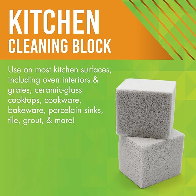 Summit Brands EarthStone Kitchen Cleaning Block - Pack of 3