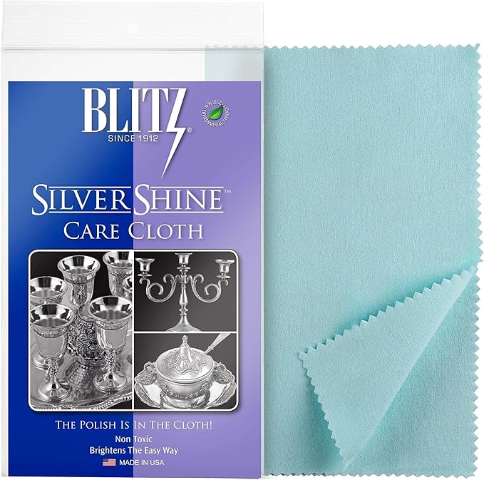Blitz Silver Care Silver Polishing Cloth