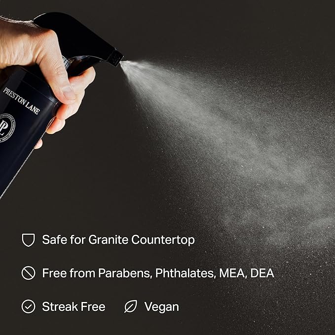 Preston Lane Luxury All-Purpose Cleaner, Mayfair Scent | Bio-Based Multi-Surface Spray | Streak-Free Finish, Lifts Dirt, Smudges & Grease | Vegan & Cruelty-Free