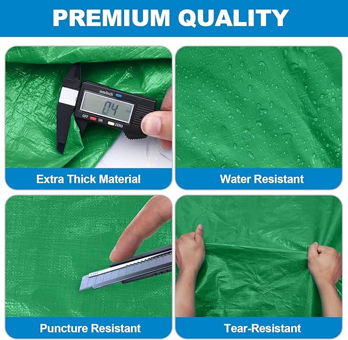 TICONN Mattress Bags for Moving, Heavy Duty Twin Mattress Cover Storage Bag with Full-Around Handle and Adjustable Buckles (Green, Twin)