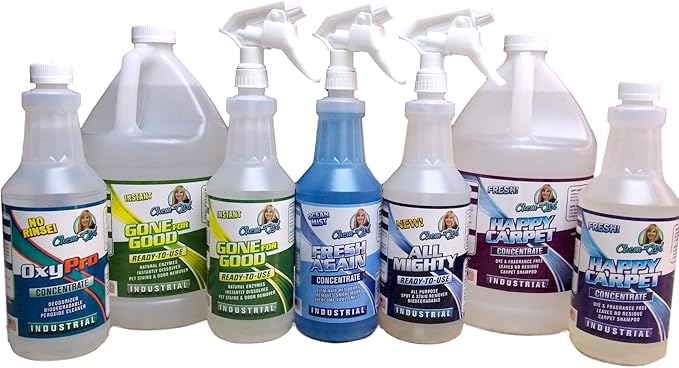 Premium Concentrate Carpet Shampoo, Removes Stains & Odors from Rugs, Mats & Upholstery, Deep Pet Spot Cleaner, Bissell & Hoover Steam Compatible | 1 Quart