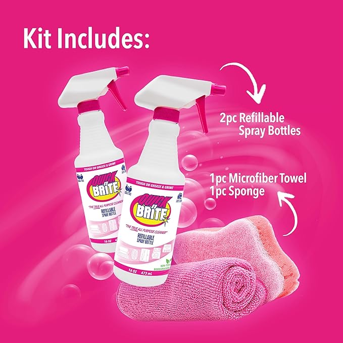 Quick 'n Brite All Purpose Cleaner Combo Kit (8 Piece Combo Kit)