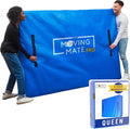 Queen Size Mattress Bag for Moving and Storage with 8 Handles and Zipper - Tarp Plastic Mattress Cover for Moving and Storage - Professional Grade Mattress Storage Bags - Heavy Duty, Reusable