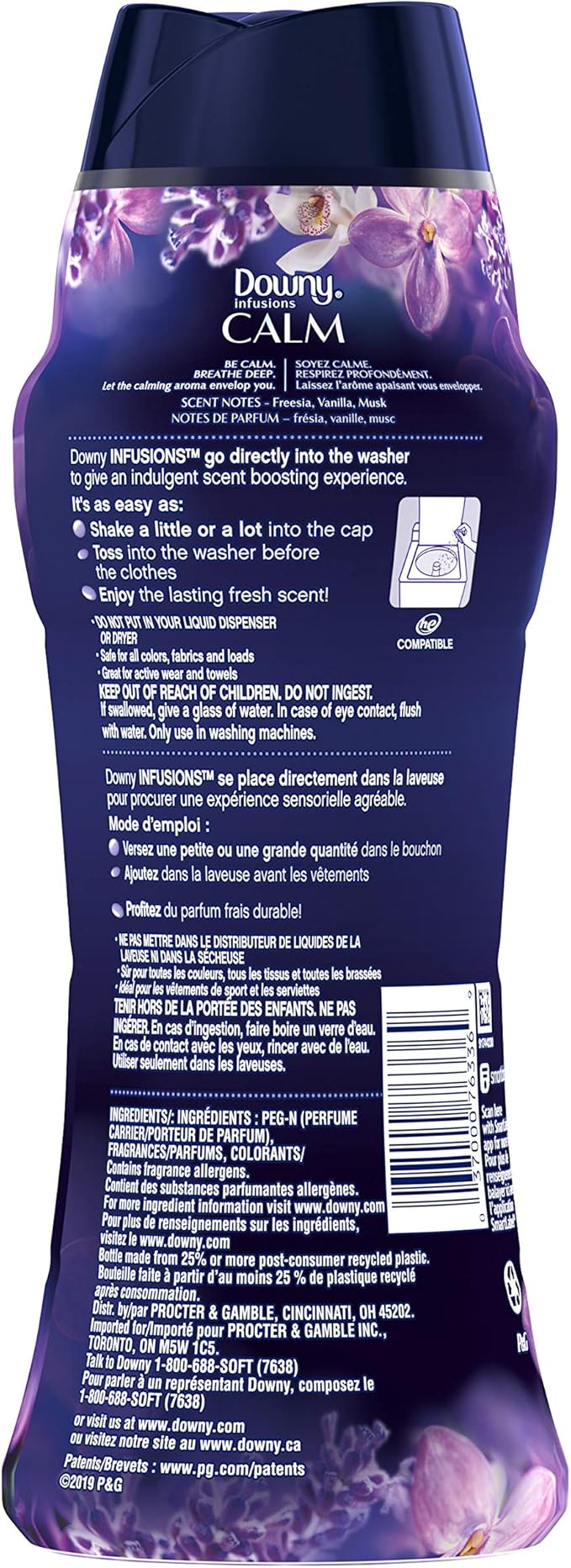Downy Infusions in-Wash Scent Booster Beads, Lavender Serenity, 31 Loads, 14.8 Ounce