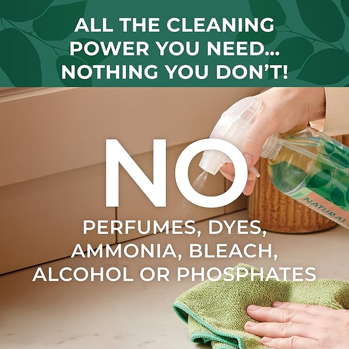 PathoPure Natural All-Purpose Cleaner Concentrate - Unscented, Non-Toxic for Cleaning Kitchen, Bathroom, Glass, Floor, Carpet & Upholstery Stains - 1 Gallon (Makes 64 Bottles)
