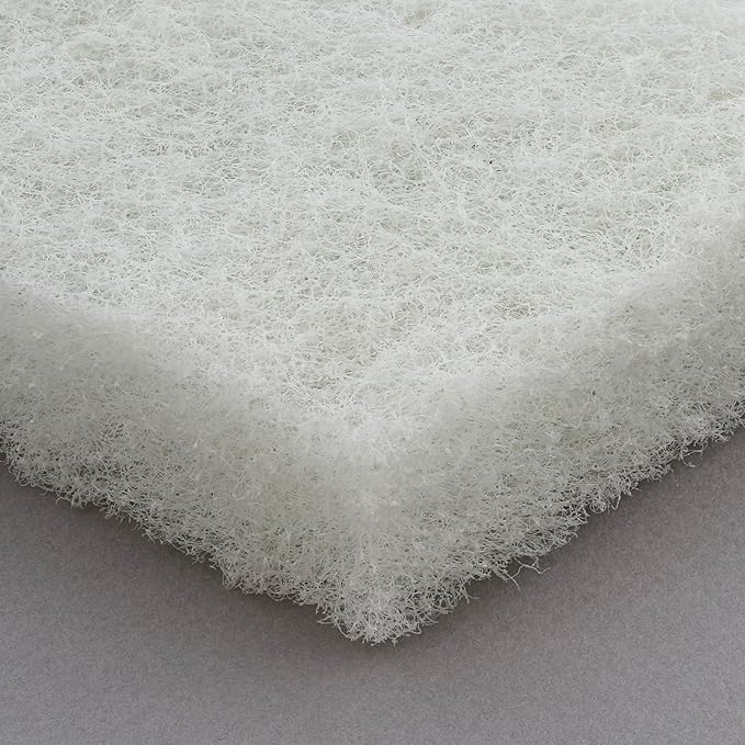 Royal White Fine Scouring Pads, 3.5 Inch x 5 Inch, Package of 40