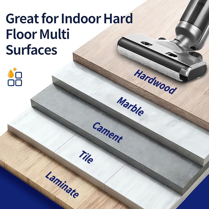 Floor Cleaning Solution Compatible With Tineco, Suitable With All Robot Vacuums with Mopping and Cordless Wet/Dry Vacuum Mop Cleaner,Deep Cleans for Multiple Hard Floors,1 Bottle (1L / 33.8 Fl Oz)