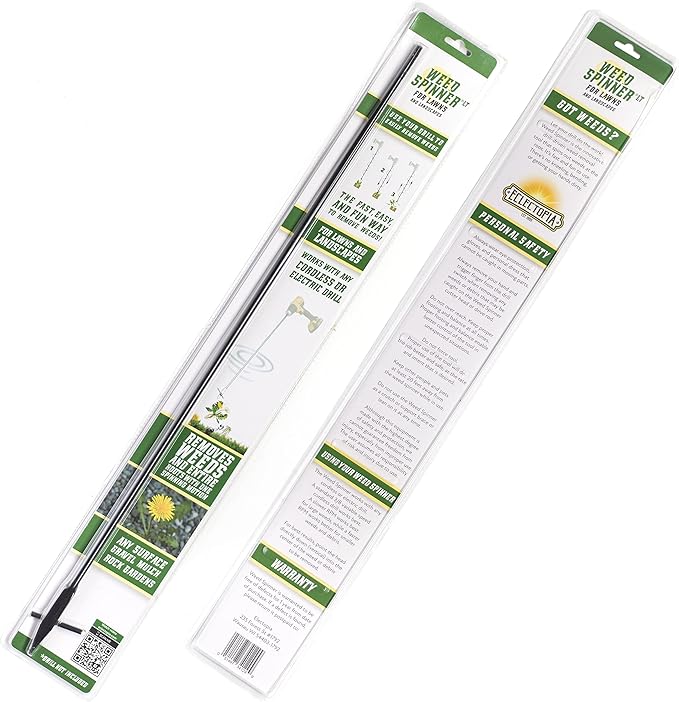Drill-Powered Weed Removal Tool for Lawns and Landscapes