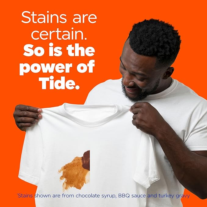 Tide Oxi Boost Power PODS Laundry Detergent Pacs, 63 Count, Set-In Stain Removal + Oxi Power, laundry soap detergent pacs
