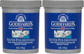 Goddard's Silver Polish Foam, Silver Jewelry Cleaner for Antiques, Accessories, & Silverware, Tarnish Remover with Sponge Applicator (2 Pack)