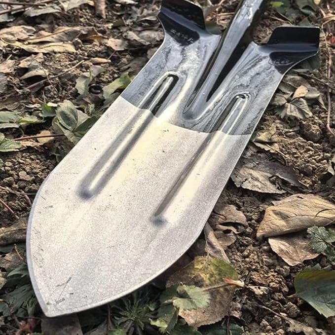 Digging Spade Replacement Head 19.69x7.87 inch Multipurpose Sturdy Handle Hole 3.5cm Gardening Tools for Planting Farming