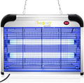 Electric Bug Zapper, 2800V High Grid Indoor Mosquito Killer with 20W Lamps, Plug-in Hanging Insect Trap for Mosquitoes, Moths, Gnats, Flies and Flying Insects Indoor Use