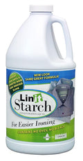 Linit Starch Crisp Classic Finish 64 Oz - Liquid Starch For Ironing Clothes And Wrinkle Release/Great For Arts & Crafts Projects, Slime, Paper Mache, Silly Putty/Trusted For Generations (408440)