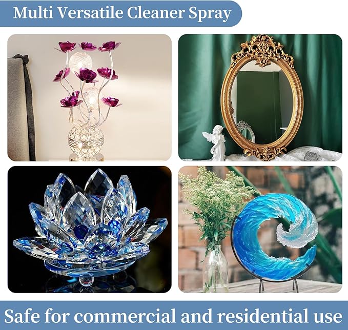 Chandelier Cleaner Drip Dry Spray No Wipe Drip