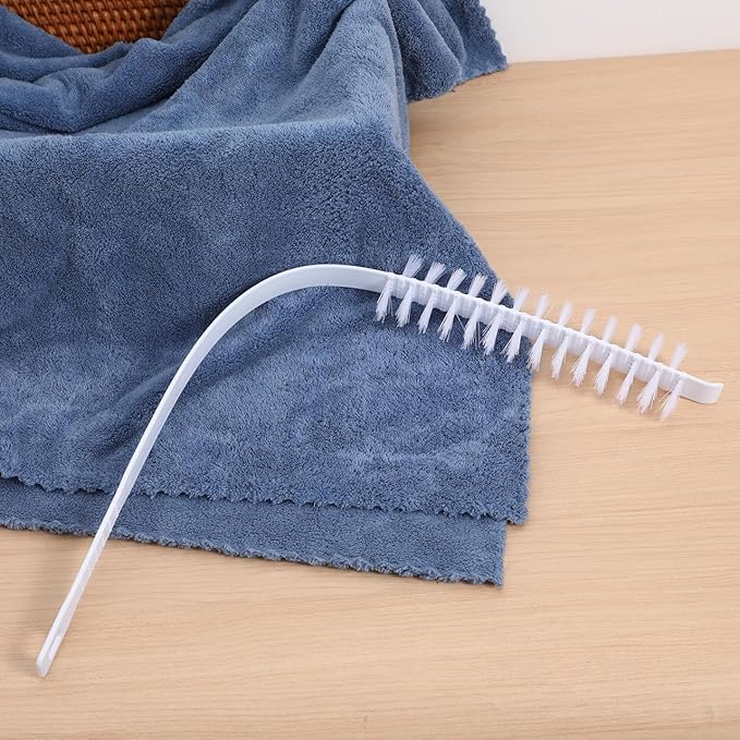 Zerodeko 2-Pack Washing Machine Cleaner Brush Set for Front Load Washers Durable Washer Drum Cleaning Tool 23.62 X 1.77 X 1.57 Inch Efficient Dirt and Lint Removal for Household Laundry