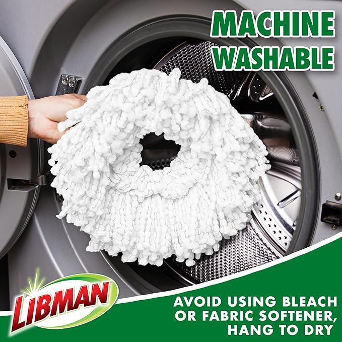 Libman Tornado Spin Mop Refills - Case of 2