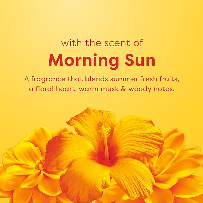 Suavitel Complete Dryer Sheets, Fabric Conditioner, Morning Sun Scent, 18 Sheets