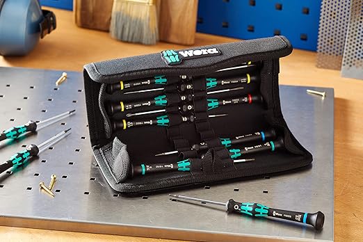 Wera 05073675001 Kraftform Micro-Set/12 Sb 1 Screwdriver Set