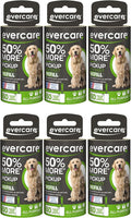 Evercare Extra Sticky Pet Lint Roller Refill 60 Sheets, 6-Pack
