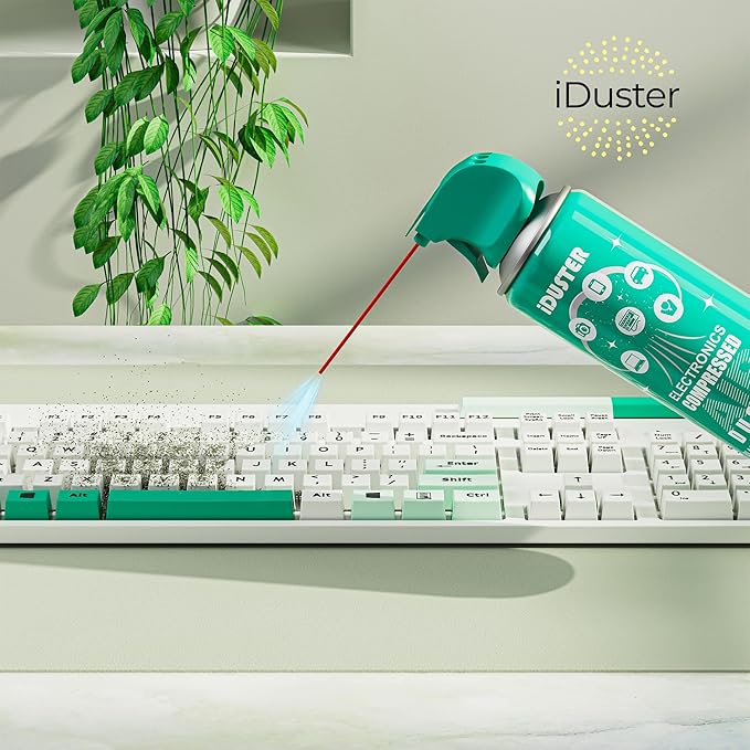 Keyboard Cleaner Air Spray for Computers - 10oz Canned Air for Computers, Dust Spray for Cleaning, 1Pack