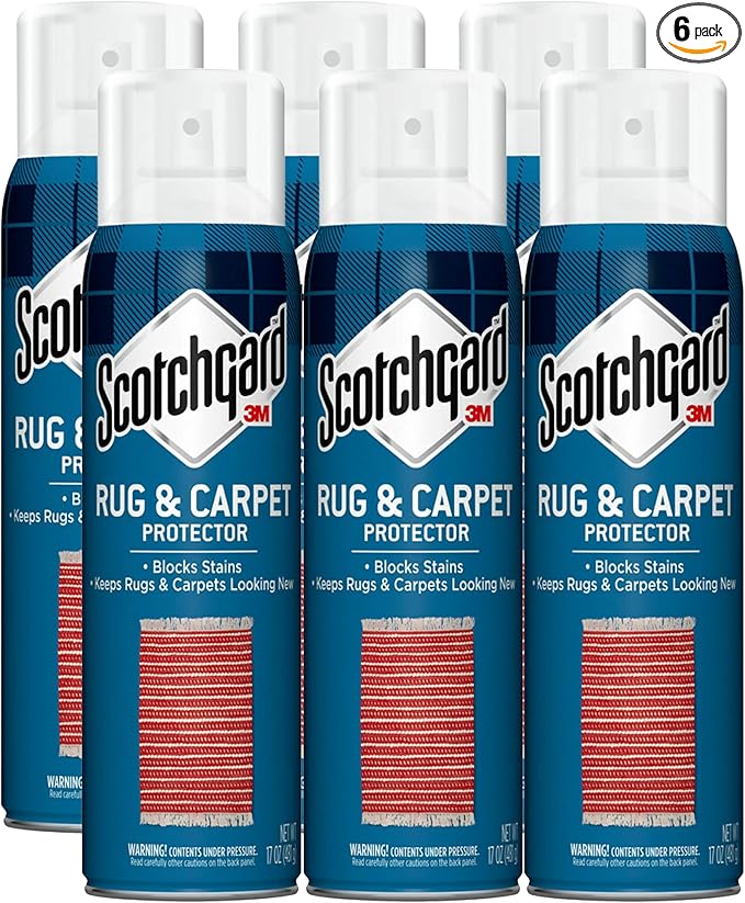 Scotchgard Outdoor Water Shield, Water Repellent Spray for Outdoor Fall and Winter Gear and Patio Furniture, Fabric Spray for Protection Against the Rainy Fall Weather, 17 Ounces (Pack of 6)