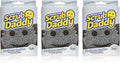 Scrub Daddy Sponge -Style Collection- Scratch-Free Scrubber for Dishes and Home, Odor Resistant, Soft in Warm Water, Firm in Cold, Deep Cleaning Kitchen and Bathroom, Dishwasher Safe, 1ct (3 Pack)