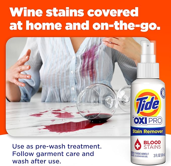 Tide Laundry Stain Remover Ultimate Stain Pack - Wine Stain Remover (3 Pack)