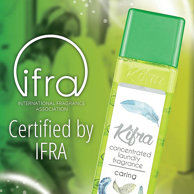 KIFRA CARING Concentrated Laundry Fragrance 6.76 Fl Oz 200ml 80 Washing Cycles