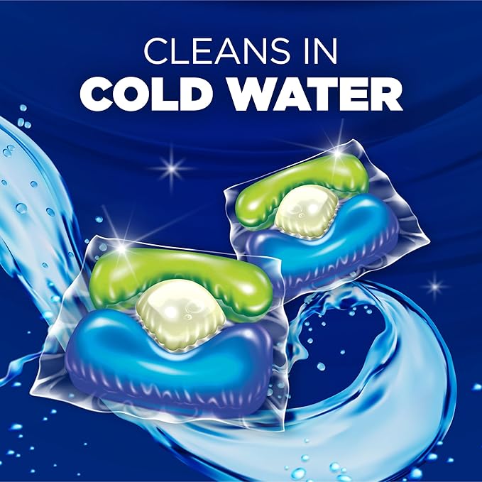 ARM & HAMMER Plus OxiClean Stain Fighters: 5-in-1 Laundry Detergent Power Paks, Fresh Scent, 72 Count