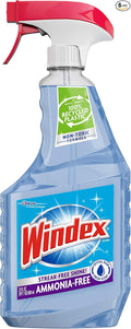 Windex Crystal Rain Glass Cleaner Spray, 6 ct, 23 fl oz