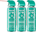 iDuster Keyboard Cleaner Air Spray - Canned Air for PS5, Computer, PC, Keyboard, Electronics, 3PCS(10oz)