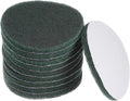 HARFINGTON 10pcs Drill Power Brush 5 inch Tile Scrubber Scouring Pads 400-600 Grit for Bathroom Kitchen Household Cleaning