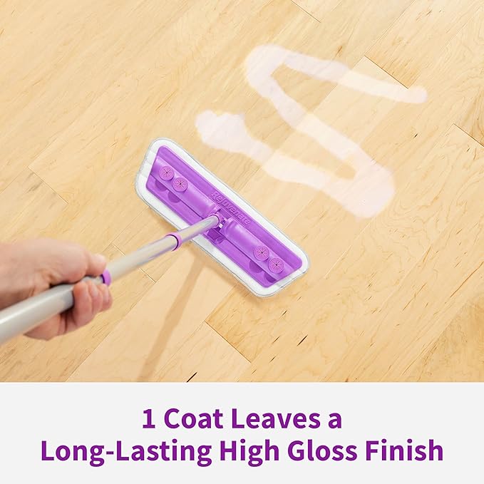 Rejuvenate Professional Wood Floor Restorer Fills Scratches, Shines And Protects Wood Flooring For A High Gloss Shine, 32 Ounces