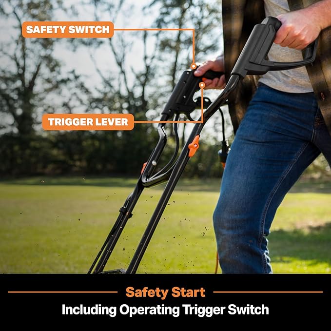 LawnMaster 13.5 Amp 18” Electric Tiller – TE1318M